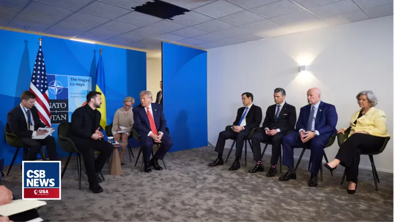 European Leaders Head to Washington to Back Zelensky Amid Trump Pressure