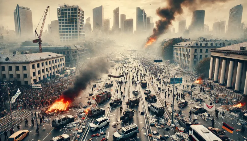 Dhaka witnessed widespread Protests, Vandalism, and Road Blockades Cause Chaos Across