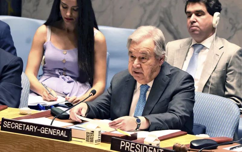 What’s happening in Gaza is “a scene from hell” — 193 UN member states must act, says Secretary-General António Guterres