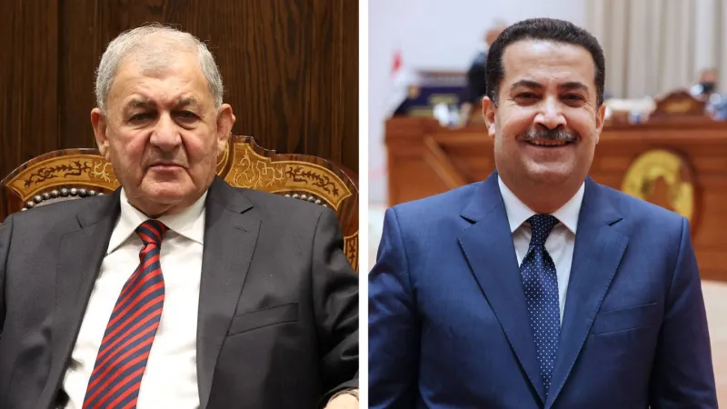Iraq's President Abdul Latif Rashid files lawsuit against Prime Minister Mohammed Al-Sudani.