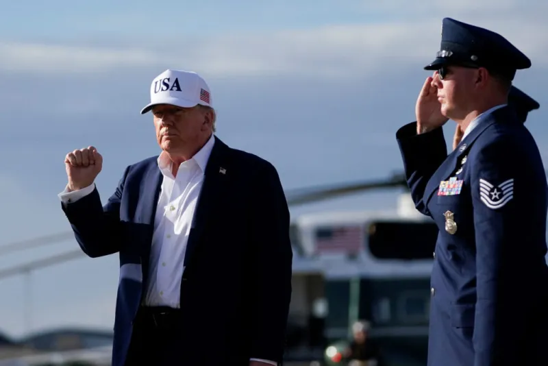 "President Donald Trump is visiting areas affected by the devastating natural disaster in Texas."