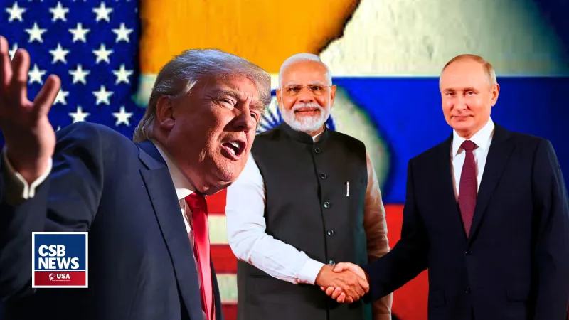Trump Increases Pressure on India: Threatens 25% Tariff, Slams Russia Ties