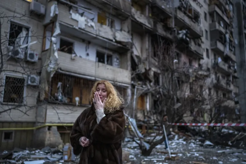 Ukraine, a war-torn wasteland after 3 years of Russia's invasion – Residents hold out hope for a peace treaty