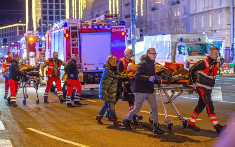 Attack on Christmas Market in Magdeburg, Germany: 2 Dead, Including Child, 60 Injured