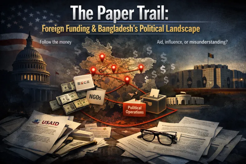 The Paper Trail: How Washington Spent Over $325 Million Dismantling Bangladesh's Elected Government