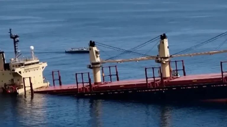 British ship sunk in Yemen attack