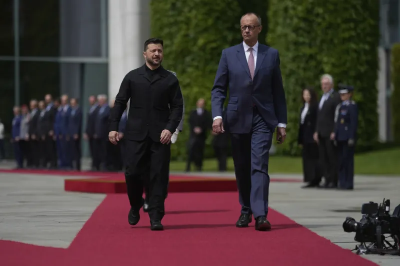 Ukrainian President Zelenskyy Visits Germany to Secure Anti-Russian Aggression Aid
