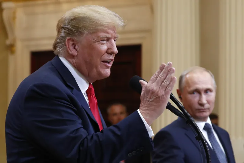 "Vladimir Putin, stop now, end the war," says Donald Trump after overnight missile and drone strikes in Ukraine