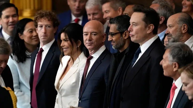 Presence of World’s Leading Business and Technology Leaders at President Donald Trump’s Inauguration Ceremony