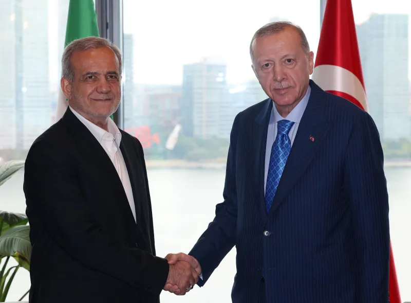 Turkey-Iran Leaders’ First Meeting at D-8 Summit in Egypt Focuses on Gaza and Syria Crisis