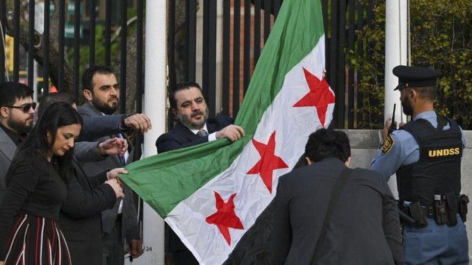 Syria's new flag raised at UN headquarters is the crown of our people's victory – Syrian Foreign Minister Shaibani