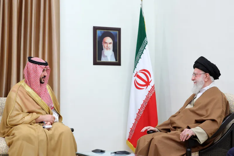 Saudi Defense Minister Meets Iran’s Supreme Leader to Promote Regional Security and Global Peace