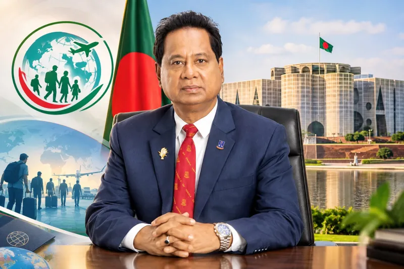 অভিবাসন খাতে নতুন সংসদীয় ককাস, চেয়ারম্যান এ বি এম মোশাররফ হোসাইন