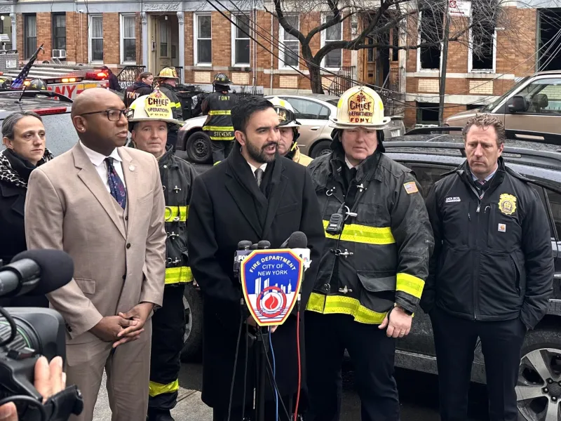 Five-Alarm Fire Breaks Out in Ridgewood, Six Injured Including Five Firefighters