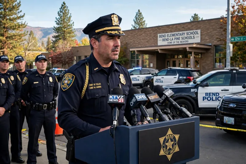 Oregon Elementary School Shooter Fired at Locked Doors, Police Investigate Deadly Attack Details
