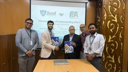 AIUB and 3Leaf Technologies Sign MoU to Research Dhaka Airport’s Third Terminal
