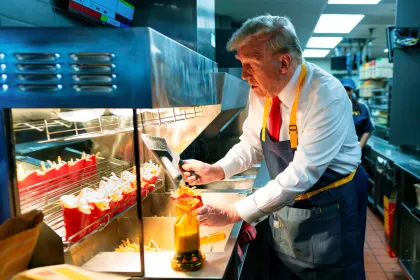 Two Years Ago, Trump Served French Fries at McDonald’s; His Campaign Stunt Still Draws Attention