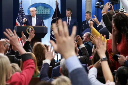 Trump Considers Moving White House Press Corps, Sparking Fresh Fears Over Press Freedom