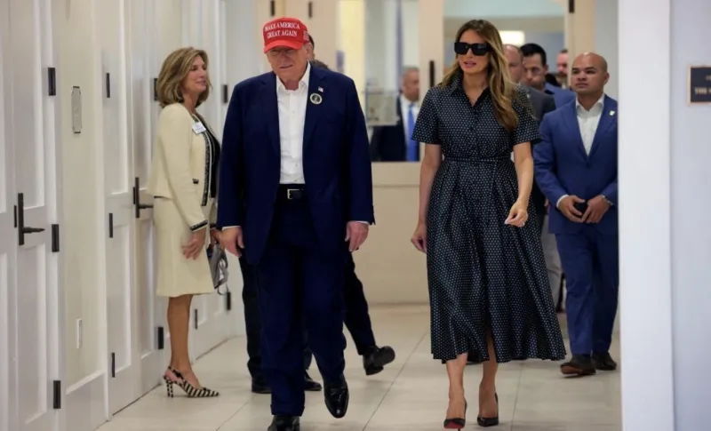 Trump and Melania Cast Early Ballots in Florida as Midterm Campaign Intensifies