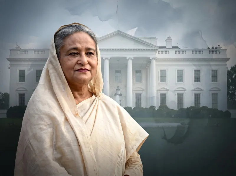শেখ হাসিনার রাজনৈতিক প্রত্যাবর্তনে ভারত কি পাবে যুক্তরাষ্ট্রের সমর্থন?