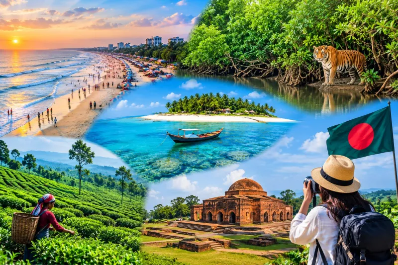 Bangladesh Struggles to Attract International Tourists Despite Vast Tourism Potential