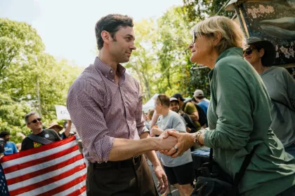 Georgia Early Voting Ends as Senator Jon Ossoff Urges Voters to Stand Up for Democracy and Justice